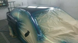 BMW e36 blue coupe - 3er BMW - E36