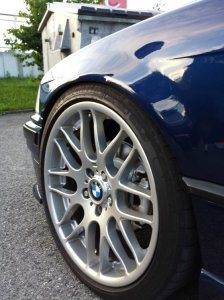 BMW e36 blue coupe - 3er BMW - E36