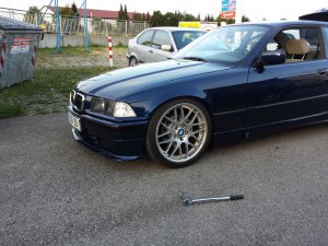 BMW e36 blue coupe - 3er BMW - E36