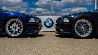 BMW e36 blue coupe - 3er BMW - E36