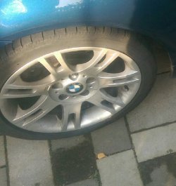 BMW  Felge in 7.5x17 ET  mit Falken  Reifen in 245/40/17 montiert hinten Hier auf einem 3er BMW E46 316ti (Compact) Details zum Fahrzeug / Besitzer