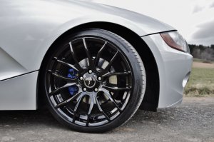 Breyton Race GTS Felge in 8.5x19 ET 30 mit Goodyear Eagle F1 Assymetric 2 Reifen in 225/35/19 montiert vorn Hier auf einem Z4 BMW E85 3.0i (Roadster) Details zum Fahrzeug / Besitzer