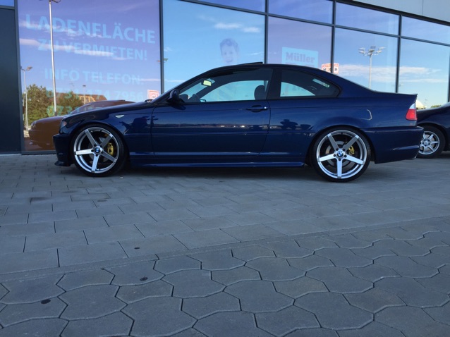 E46 Coup, Mysticblau - 3er BMW - E46