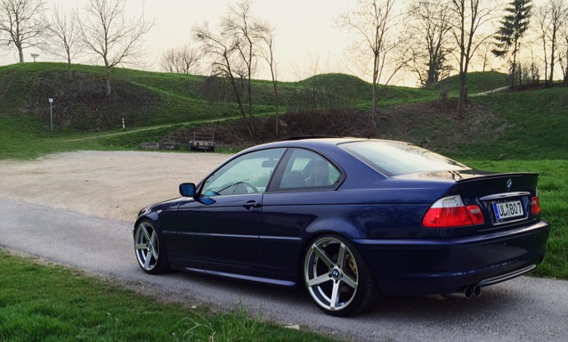 E46 Coup, Mysticblau - 3er BMW - E46