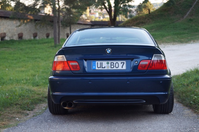 E46 Coup, Mysticblau - 3er BMW - E46