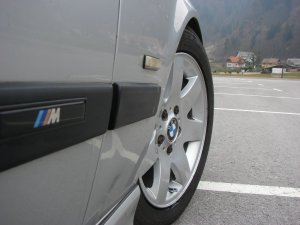 BMW style 45 Felge in 7x16 ET 47 mit Goodyear Efficientgrip Reifen in 205/55/16 montiert vorn Hier auf einem 3er BMW E36 316i (Compact) Details zum Fahrzeug / Besitzer