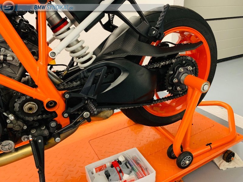 Unsere KTM  /  1290 Super Duke R Akrapovic - Fremdfabrikate