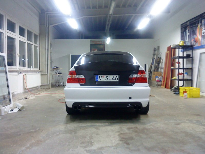 Wei matt meets Carbon - 3er BMW - E46