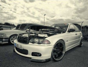Wei matt meets Carbon - 3er BMW - E46