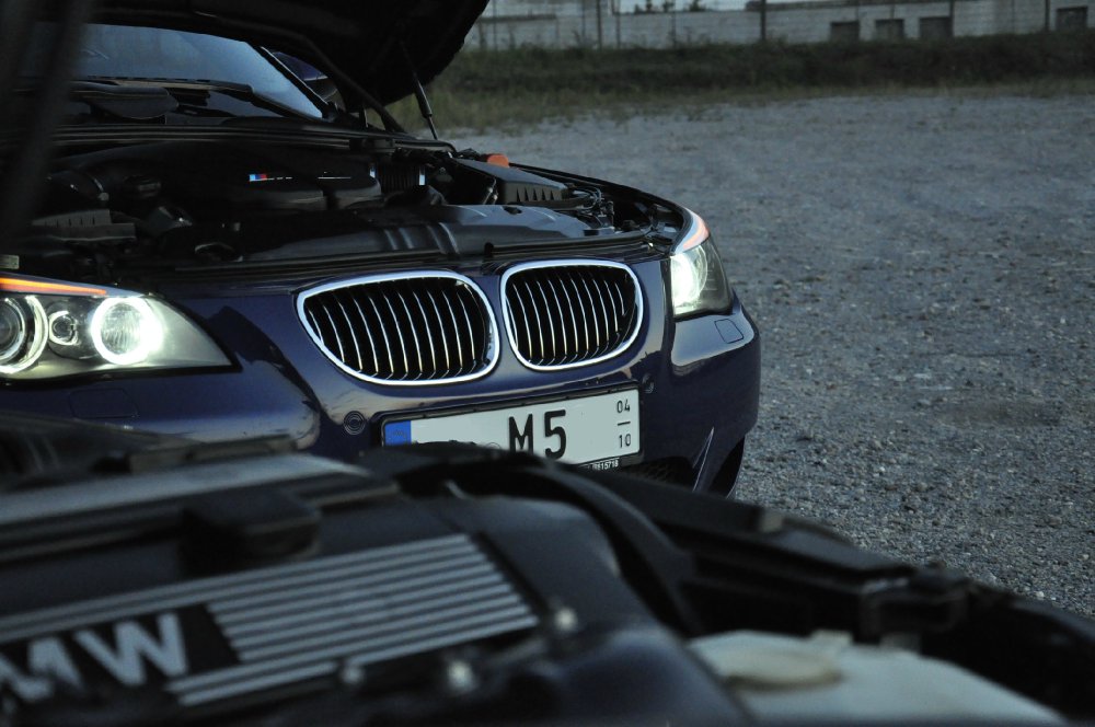 E61 ///M5 Touring in Interlagosblau/Tiefer + Vmax - 5er BMW - E60 / E61