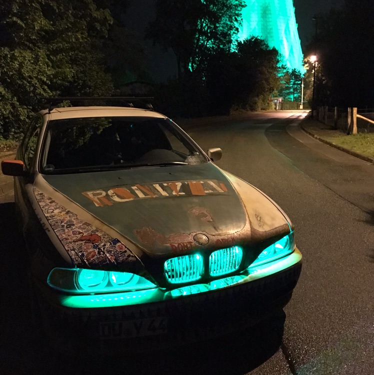 E39 Ratlook Fake Polizei - 5er BMW - E39