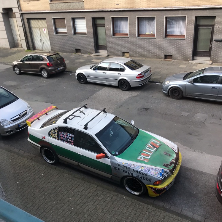 E39 Ratlook Fake Polizei - 5er BMW - E39