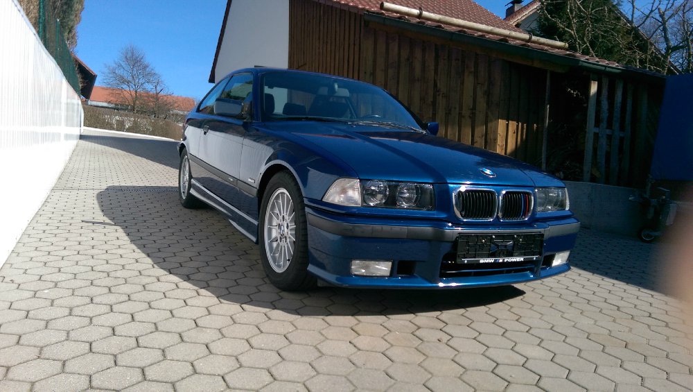 BMW 323i Coupe Avusblau Metallic M-Paket - 3er BMW - E36