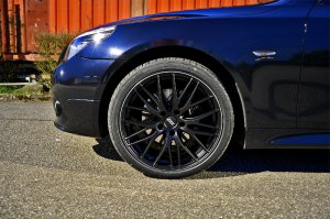 ATS Perfektion Felge in 8.5x19 ET  mit Pirelli PZero Nero GT Reifen in 245/35/19 montiert vorn Hier auf einem 5er BMW E61 530d (Touring) Details zum Fahrzeug / Besitzer