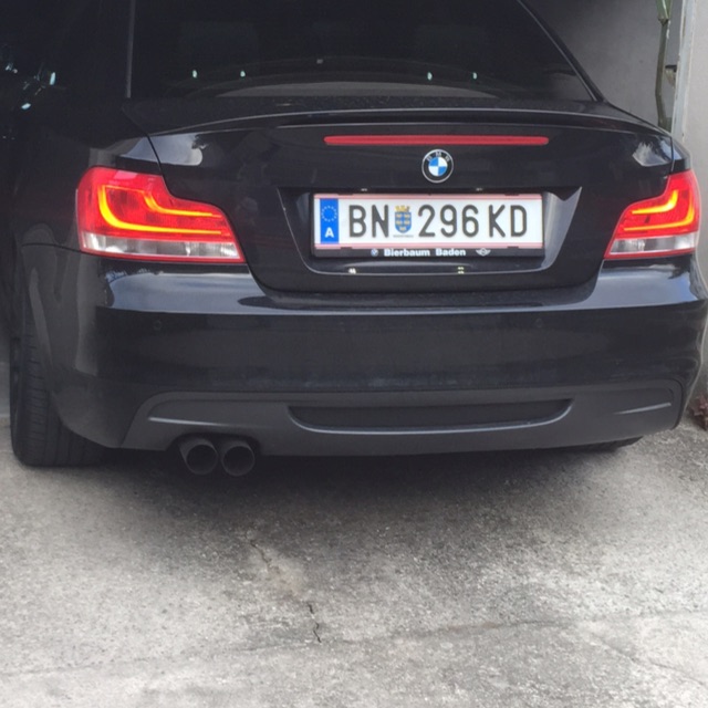 E82 black - 1er BMW - E81 / E82 / E87 / E88