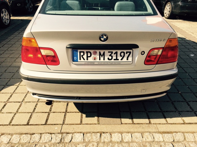 E46 316 I - 3er BMW - E46