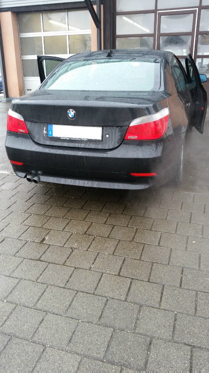 525i, schwarz, elegant, sportlich dezent - N52 - 5er BMW - E60 / E61