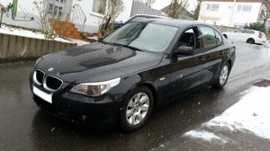 525i, schwarz, elegant, sportlich dezent - N52 - 5er BMW - E60 / E61