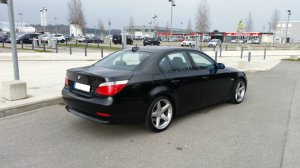 525i, schwarz, elegant, sportlich dezent - N52 - 5er BMW - E60 / E61