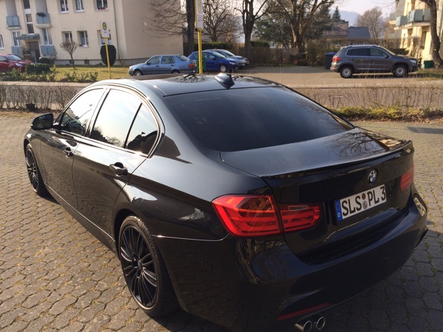 Meine black Lady (F30) 330d M Paket - 3er BMW - F30 / F31 / F34 / F80