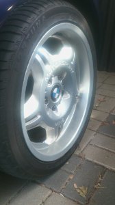 BMW  Felge in 8.5x17 ET 41 mit - NoName/Ebay -  Reifen in 235/40/17 montiert hinten Hier auf einem Z3 BMW E36 1.9 (Roadster) Details zum Fahrzeug / Besitzer