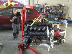 E36 Compact 4,4l V8 Umbau ohne Alpinateile - 3er BMW - E36