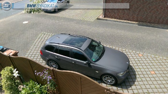 Graumatt, aber weiß in der Seele ))) - 3er BMW - E90 / E91 / E92 / E93