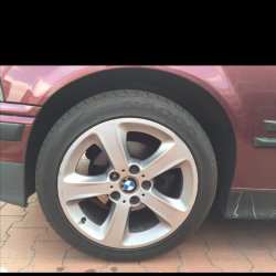 BMW  Felge in 7.5x17 ET 47 mit Nexen N6000 Reifen in 225/45/17 montiert vorn Hier auf einem 3er BMW E36 320i (Coupe) Details zum Fahrzeug / Besitzer