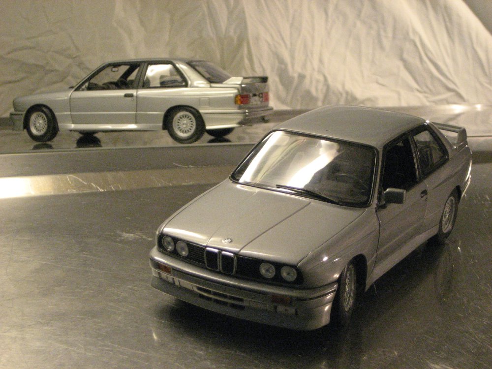 My BMW 1/18 diecast modellcars - BMW Fakes - Bildmanipulationen