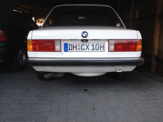 E30, 320i, Aut.alpinweiss - 3er BMW - E30