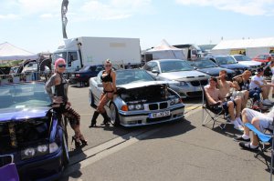 Silbersahne auf OZ Futura - 3er BMW - E36