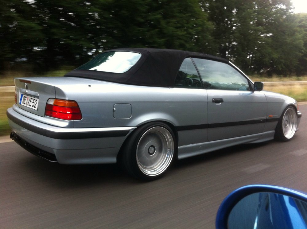 Silbersahne auf OZ Futura - 3er BMW - E36