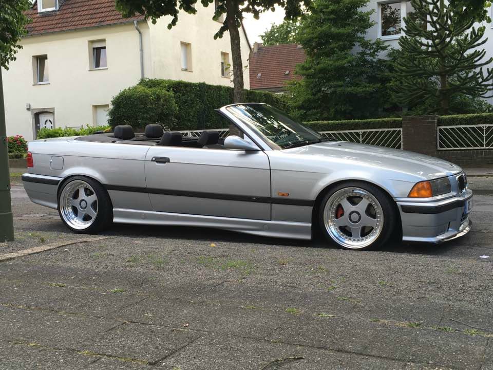 Silbersahne auf OZ Futura - 3er BMW - E36