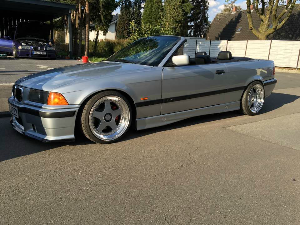 Silbersahne auf OZ Futura - 3er BMW - E36