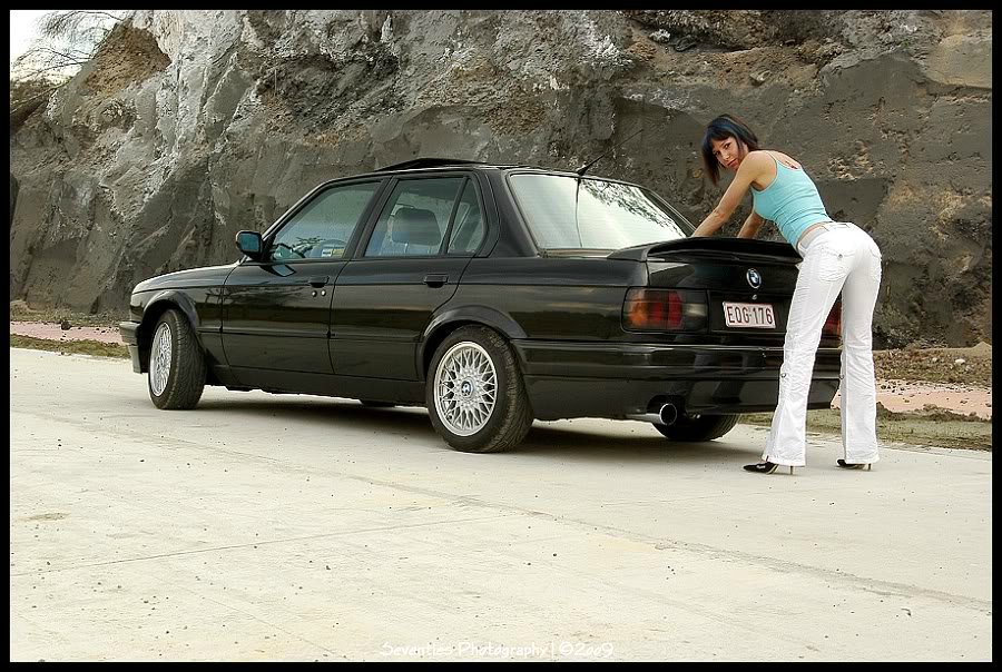 E30, 324d Shadowline - 3er BMW - E30