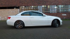 E93 320d auf original BMW 20" Kreuzspeiche 404 - 3er BMW - E90 / E91 / E92 / E93