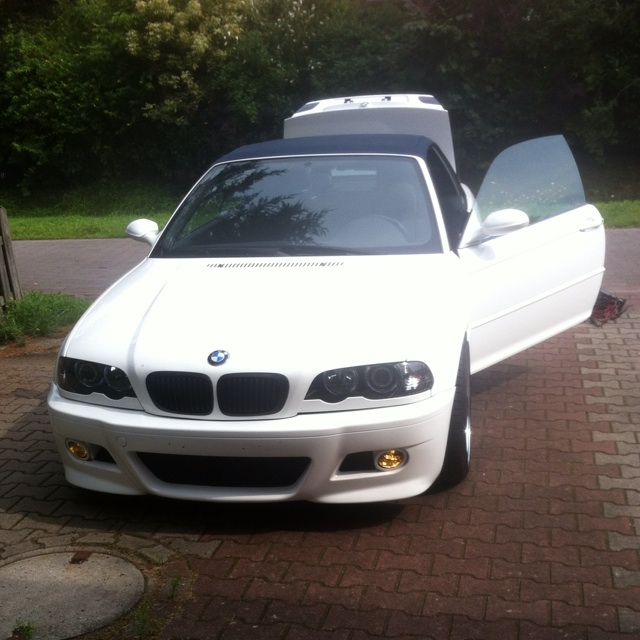 E46 Cabrio "White Pearl" - 3er BMW - E46