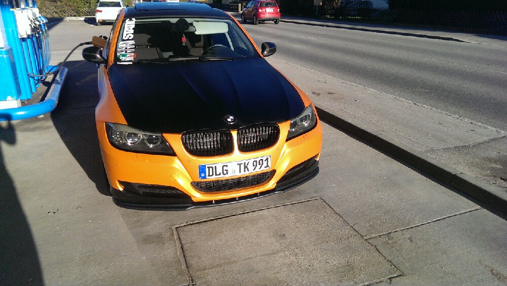 e90 Limo Sunrise matt Orange - 3er BMW - E90 / E91 / E92 / E93