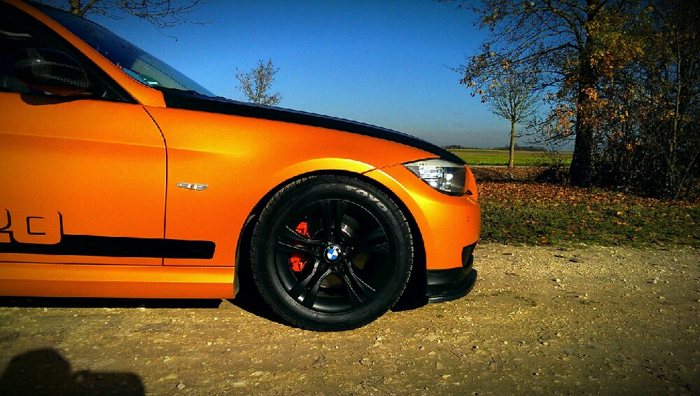 e90 Limo Sunrise matt Orange - 3er BMW - E90 / E91 / E92 / E93