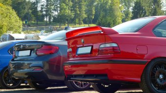318is E36 Coup Hellrot Class-II-Optik - 3er BMW - E36