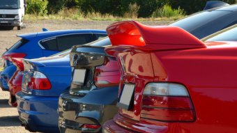 318is E36 Coup Hellrot Class-II-Optik - 3er BMW - E36