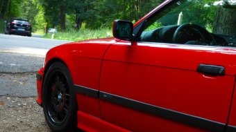 318is E36 Coup Hellrot Class-II-Optik - 3er BMW - E36
