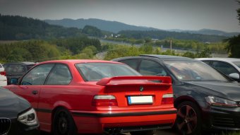 318is E36 Coup Hellrot Class-II-Optik - 3er BMW - E36
