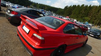 318is E36 Coup Hellrot Class-II-Optik - 3er BMW - E36