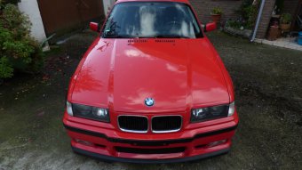 318is E36 Coup Hellrot Class-II-Optik - 3er BMW - E36