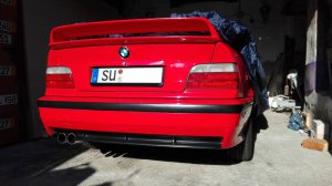 318is E36 Coup Hellrot Class-II-Optik - 3er BMW - E36
