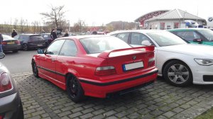 318is E36 Coup Hellrot Class-II-Optik - 3er BMW - E36