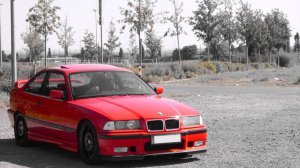 318is E36 Coup Hellrot Class-II-Optik - 3er BMW - E36
