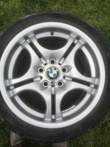 BMW BMW M LM 68 Doppelspeiche Felge in 8.5x17 ET 50 mit Michelin Pilot Super Sport Reifen in 245/45/17 montiert hinten Hier auf einem 3er BMW E46 318i (Coupe) Details zum Fahrzeug / Besitzer