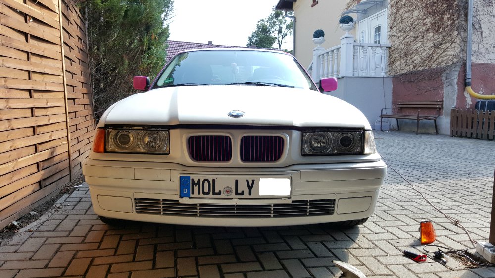 Pink Lady im Aufbau ;) - 3er BMW - E36